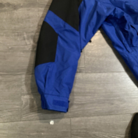 Vintage Columbia Double Whammy Men’s Ski/Snowboard Jacket S in Blue Black Retro! - Picture 4 of 14